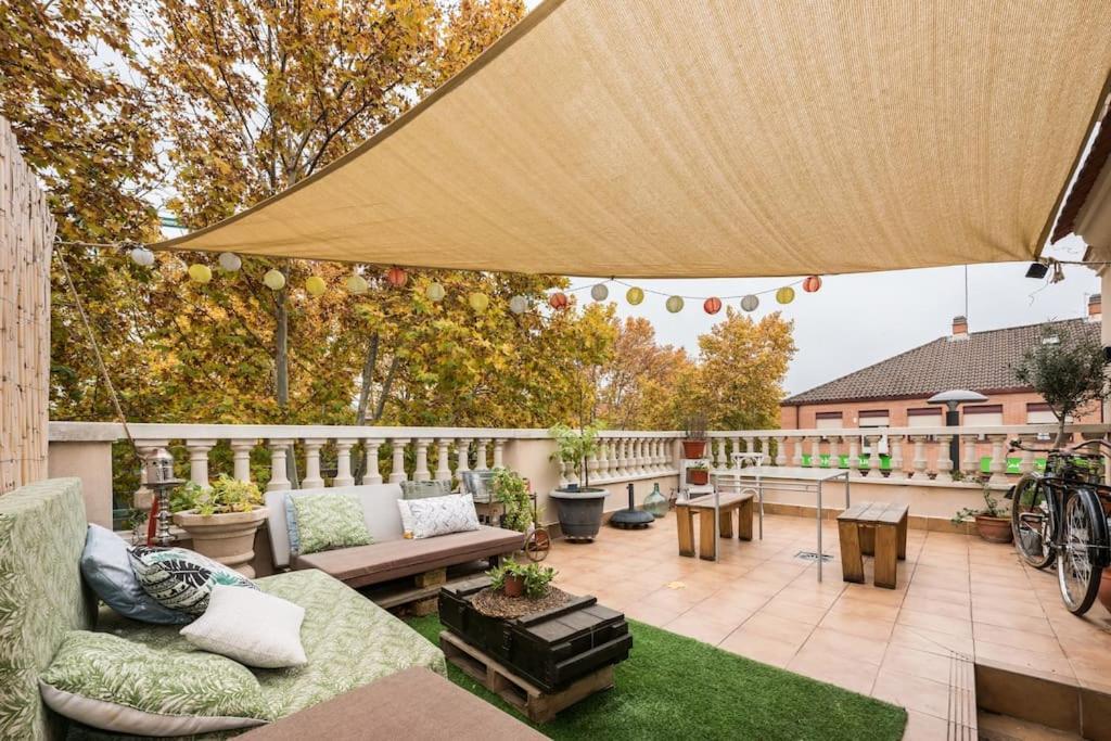 Atico Con Terraza Y Chimenea Junto A Universidad Алькала-де-Энарес Экстерьер фото