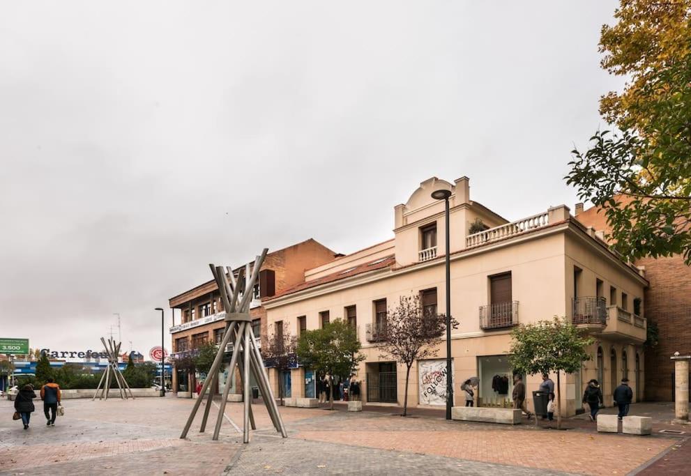 Atico Con Terraza Y Chimenea Junto A Universidad Алькала-де-Энарес Экстерьер фото